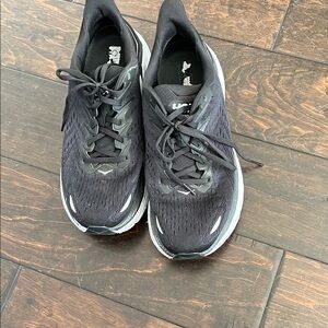 Black Hoka Soft and light for every day.